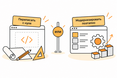 Переписывать устаревшую систему или модернизировать поэтапно
